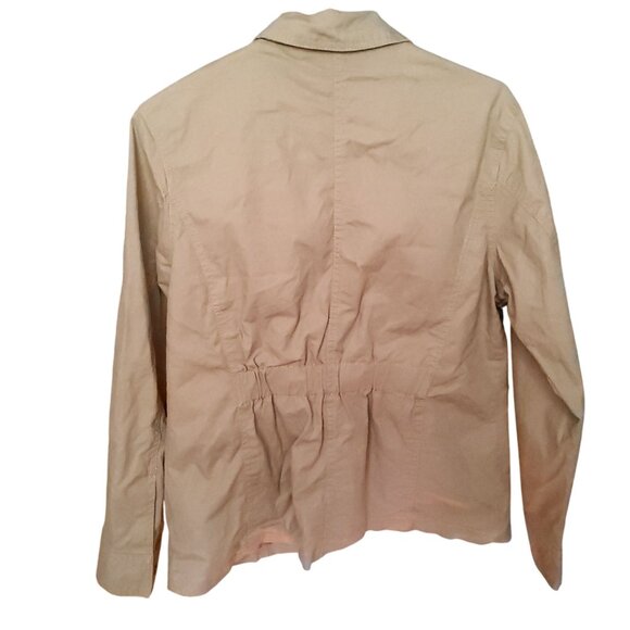 Universal Thread Womens Cargo Jacket Size L Cotton Khaki With Tags - Picture 7 of 13